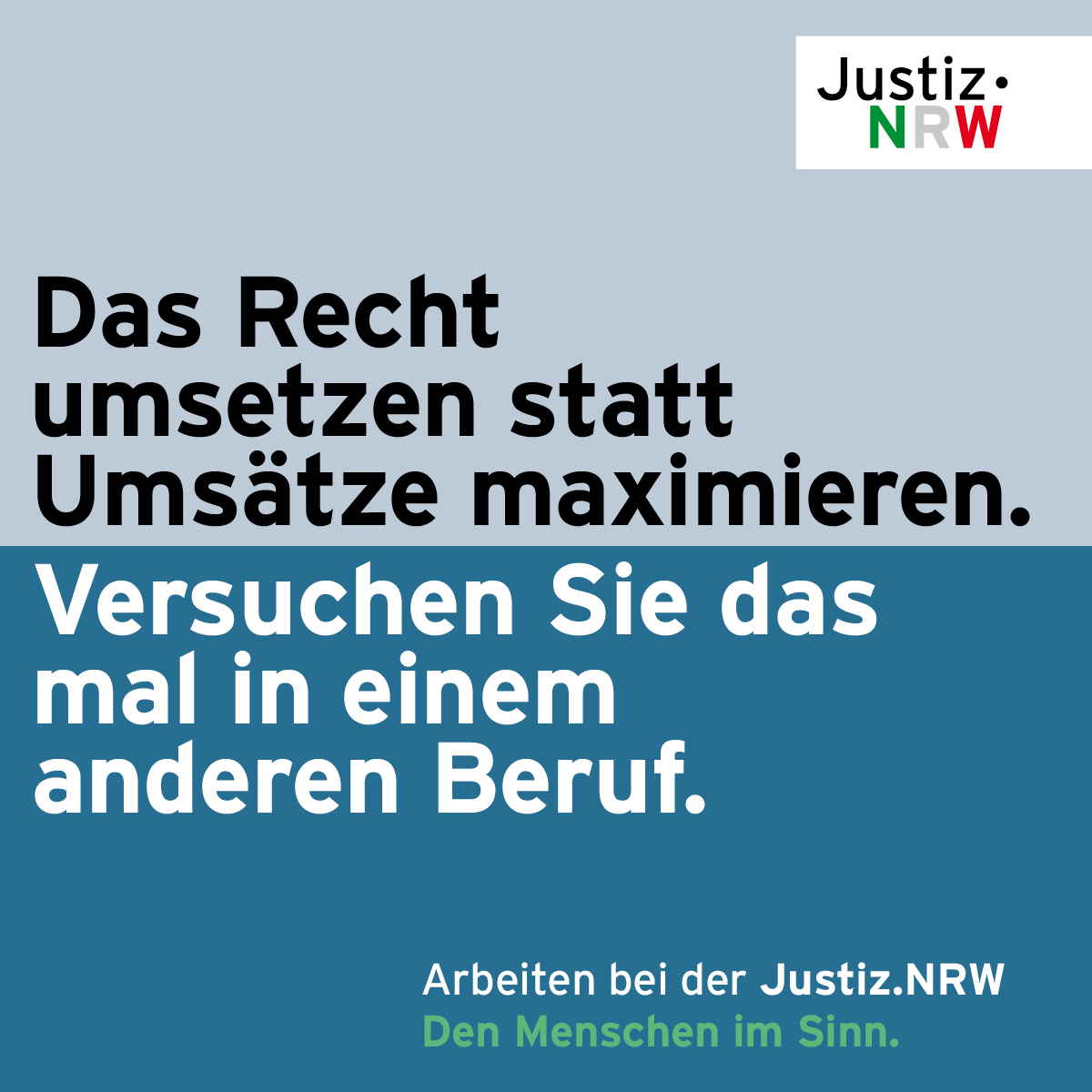 Justiz NRW | Nachwuchsgewinnung